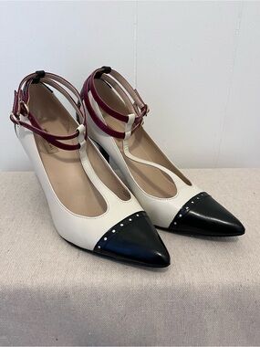 Tahari Brianna T-Strap Heels
